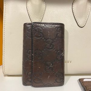 Gucci key holder vintage authentic